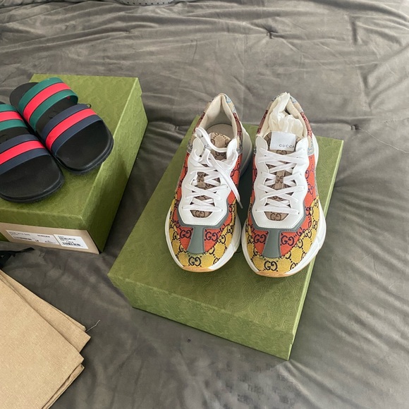 COPY - GUCCI Rhyton sneakers FOR SALE‼️ - Picture 4 of 7